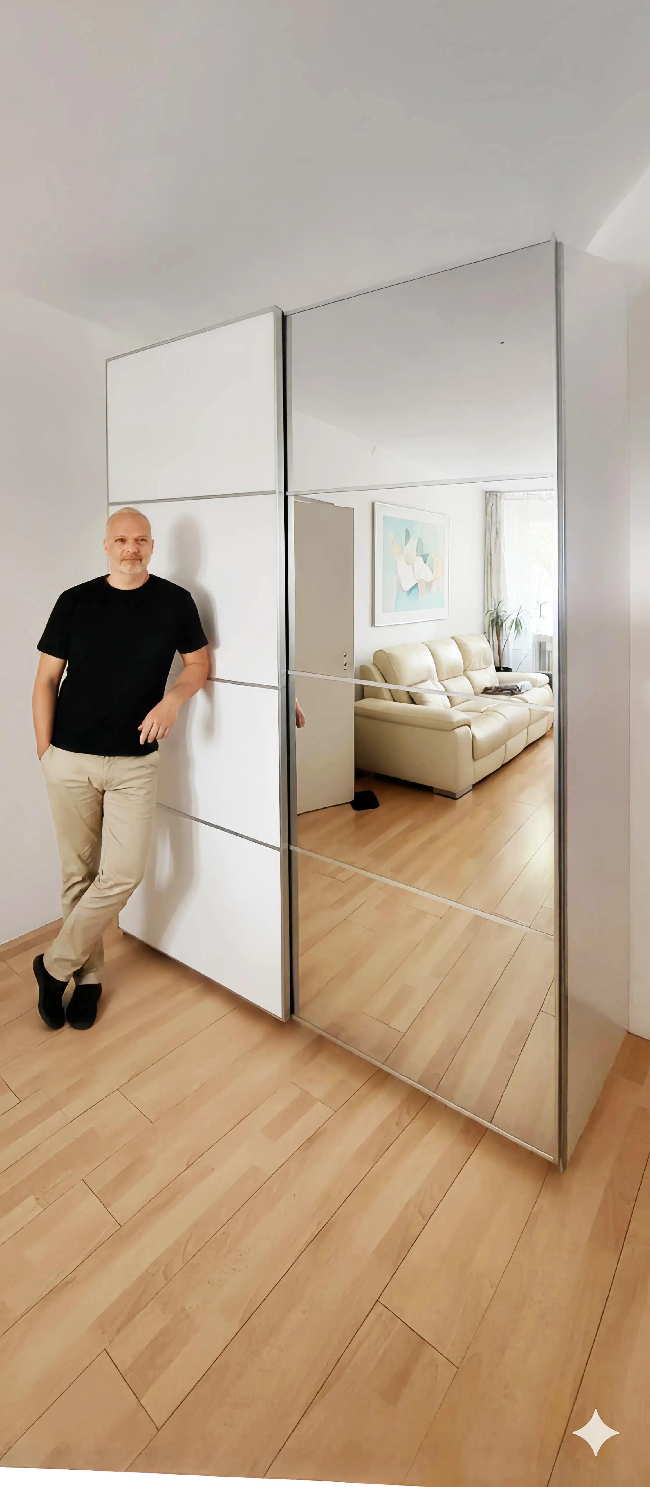 IKEA PAX gardrób összeszerelése Budapesten, precíz beállítással